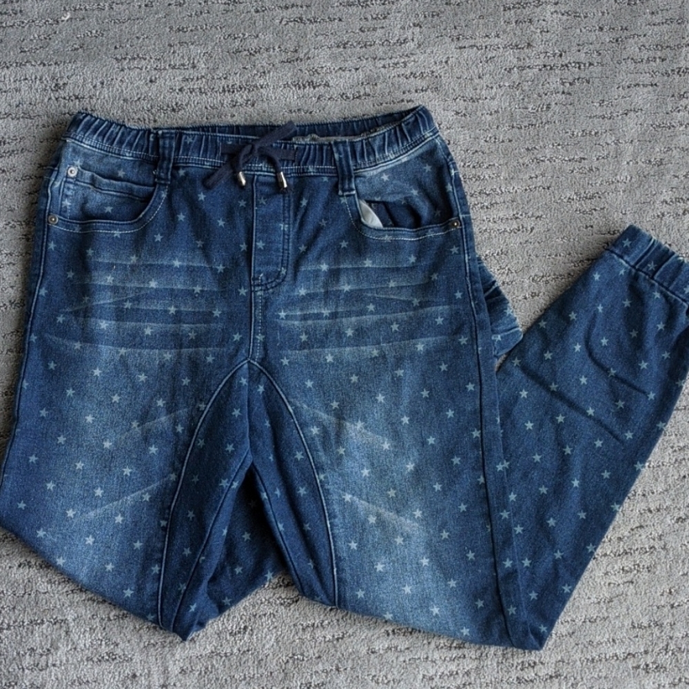 WT02 fitted jogger style star jeans